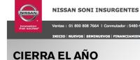 Nissan Soni Insurgentes Ciudad de México