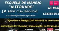 Escuela de manejo Autokars Ciudad de México