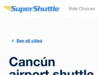 SuperShuttle Cancún