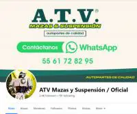 ATV Mazas y Suspensión Azcapotzalco