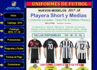 Uniformes de Fútbol Online Iztapalapa