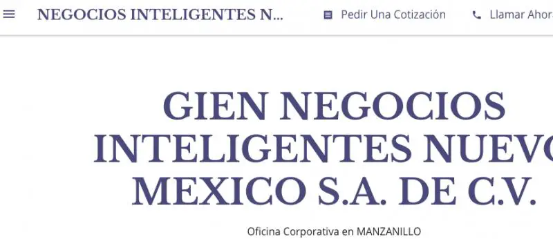 Negocios Inteligentes Nuevo Mexico