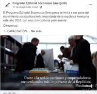 Programa Editorial Soconusco Emergente MEXICO