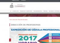 Dirección de Profesiones Guadalajara